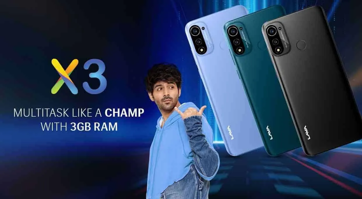lava x3 india launch