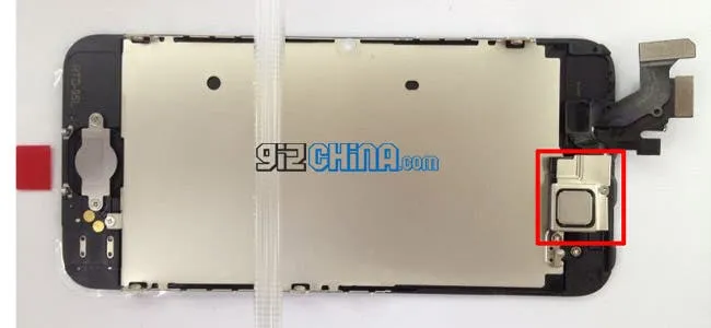 leaked iphone 5 front nfc chip
