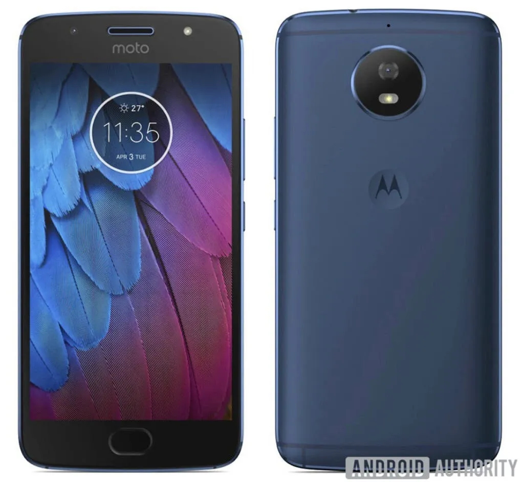 lenovo moto g5s blue aa