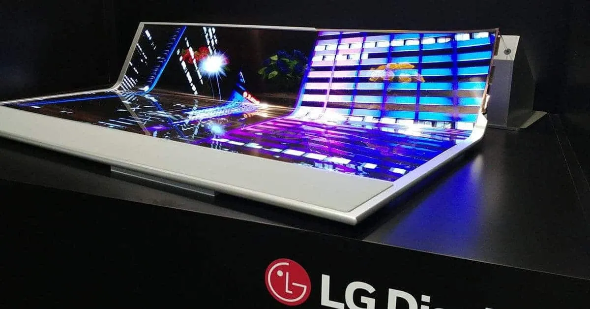 lg rollable display