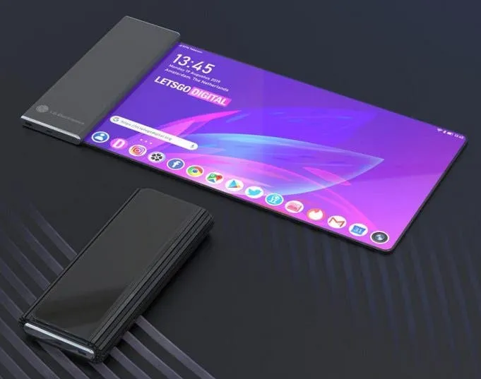 lg rollable display a