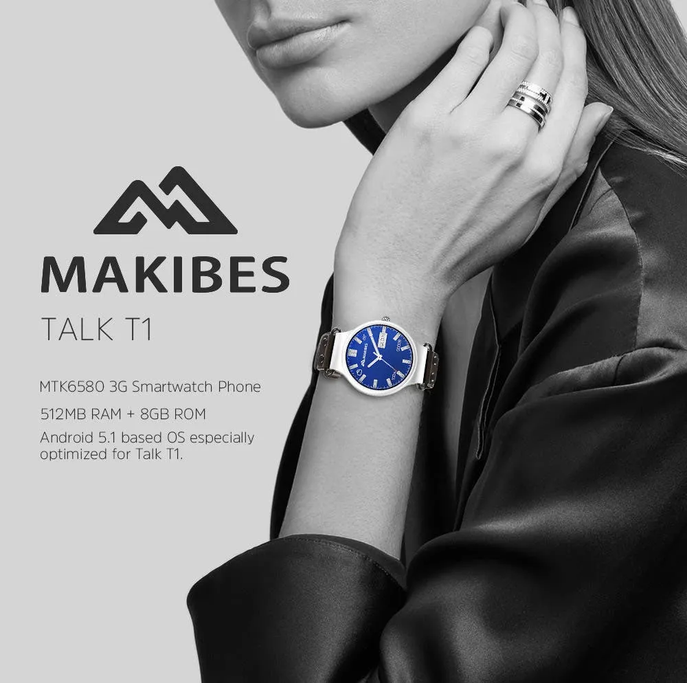 makibes talk t1 3g smartwatch phone black 20170627155543663