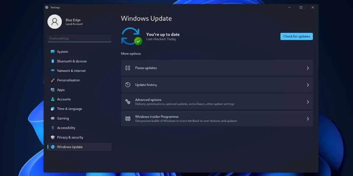 manage windows update