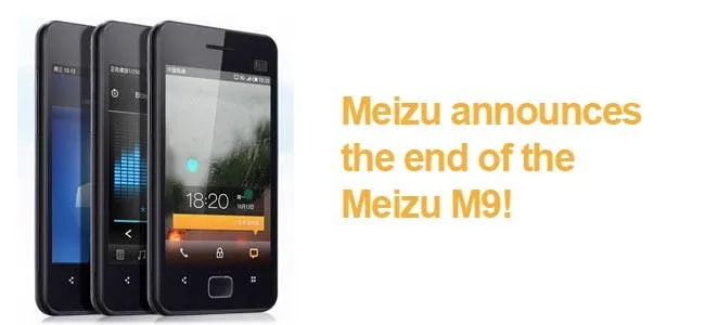 meizu m9 discontinued