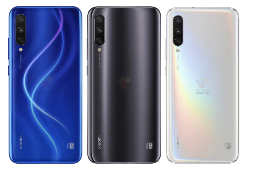 mi a3 leaked renders