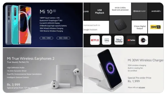 mi new products india