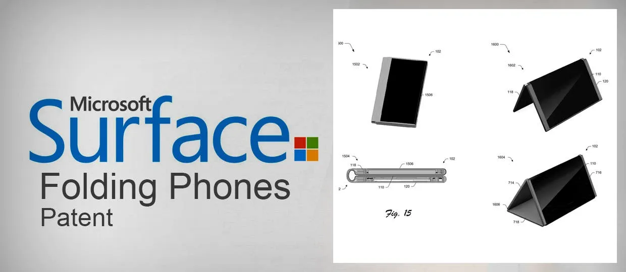 microsoft folding surface phone patent