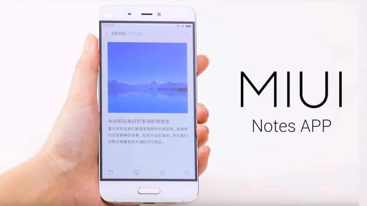 miui notes