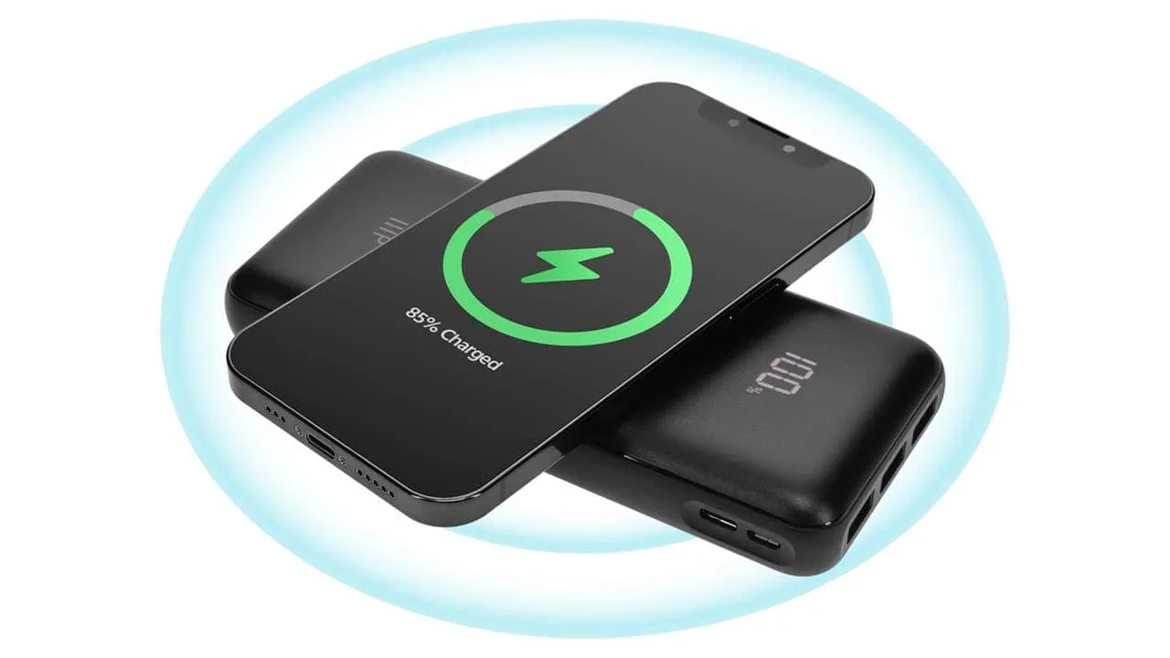 monoprice 20000 mah power bank with wireless charging