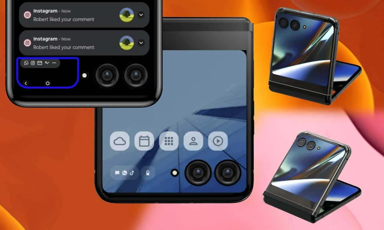 moto razr 2023 leaks renders