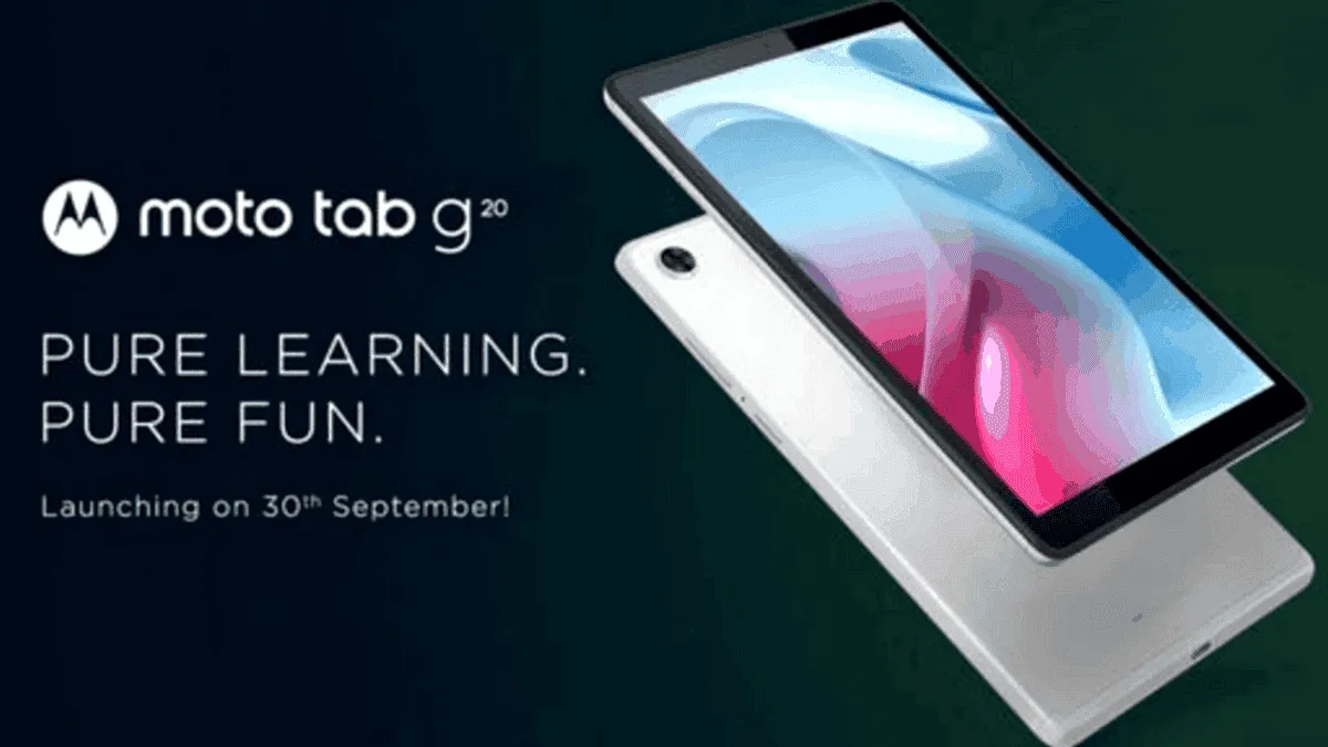 moto tab g20 specs