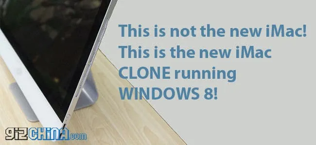 new imac clone windows 8
