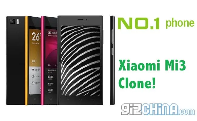 no1 m3 xiaomi mi3 clone