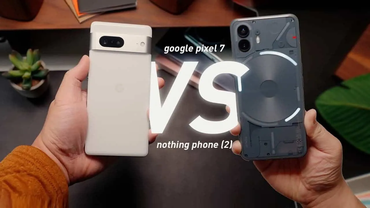 nothing phone vs pixel ftr