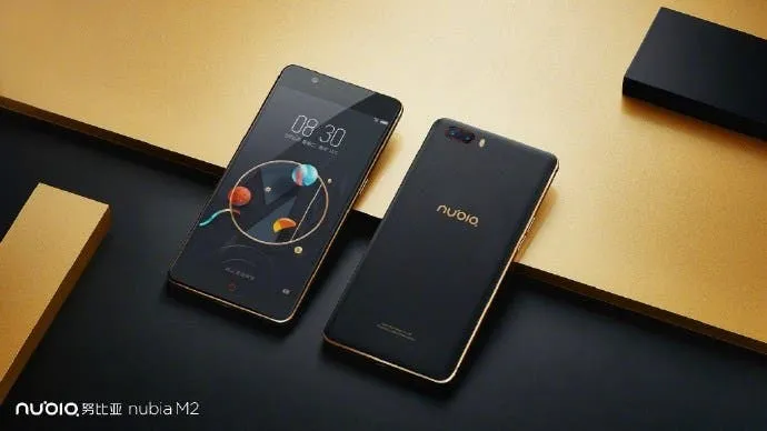nubia m2 render