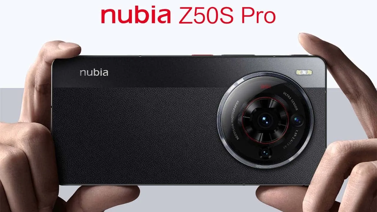 Nubia Z50S Pro: Official Images, Specs, and AnTuTu Scores