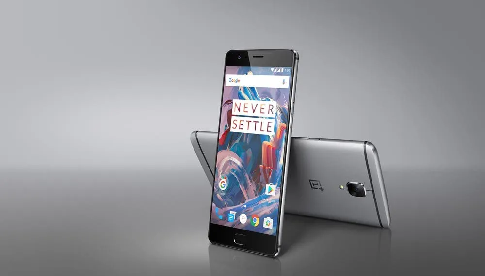 oneplus 3 front view image