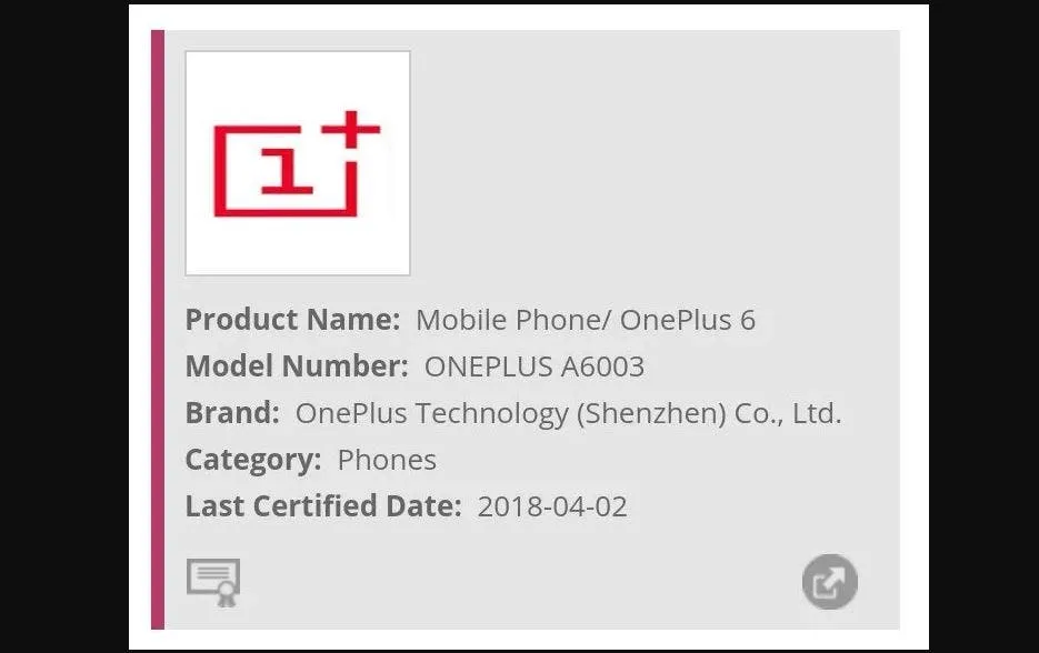 oneplus 6 a