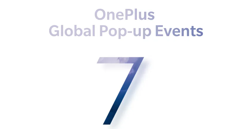 oneplus 7 pop up events