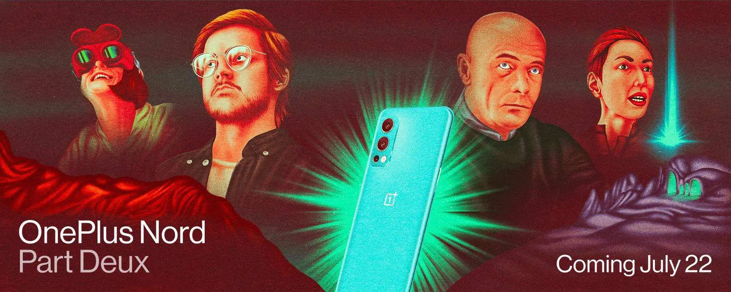 oneplus nord 2 teaser poster