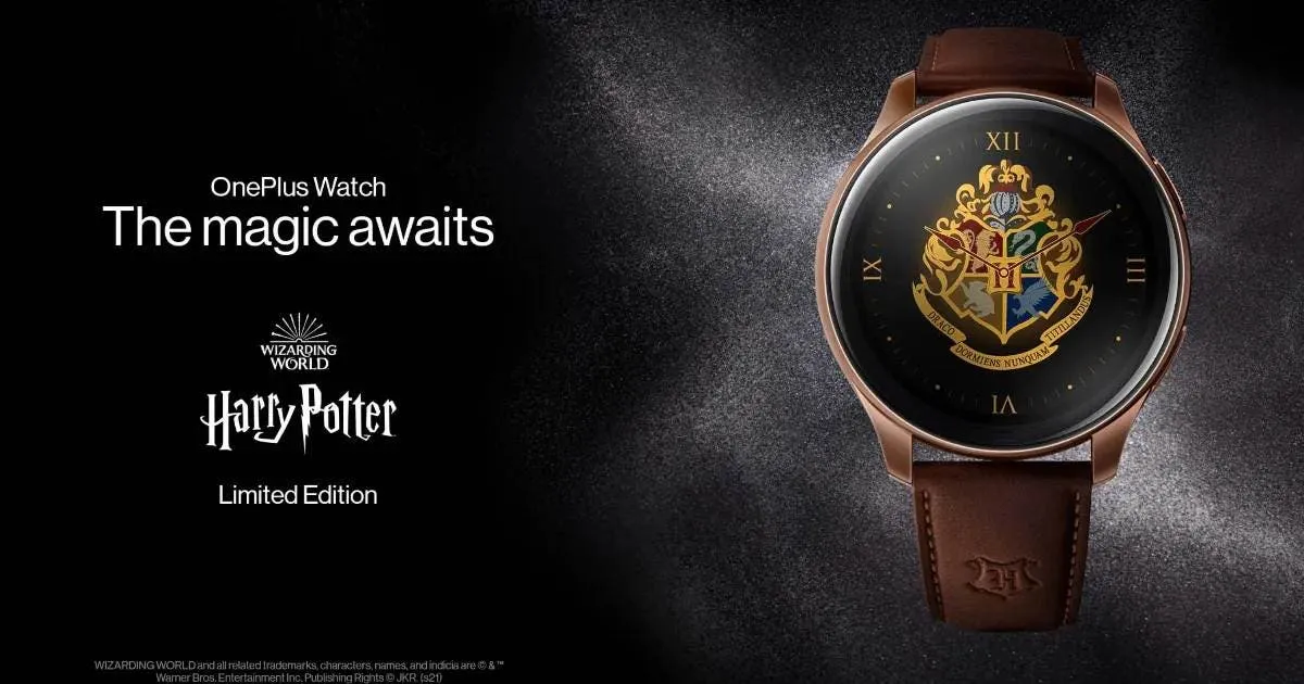 oneplus watch harry potter edition launch in india