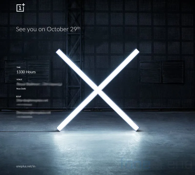oneplus x india launch invites