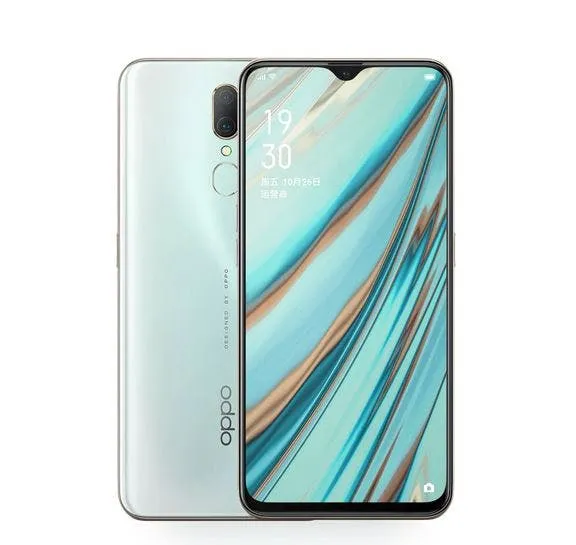oppo a9x ice jade white