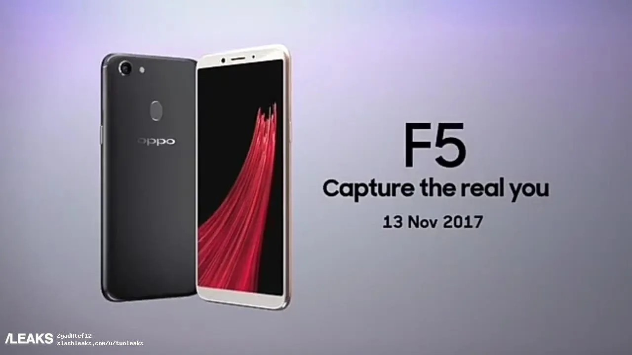 oppo f5 promo leak