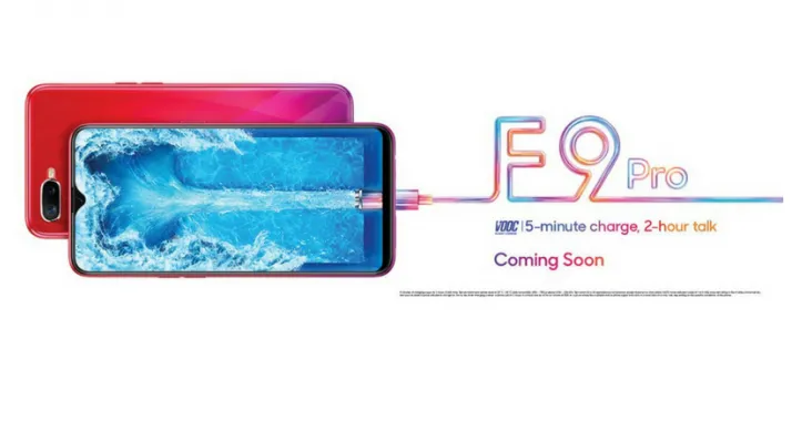 oppo f9 pro vooc charge