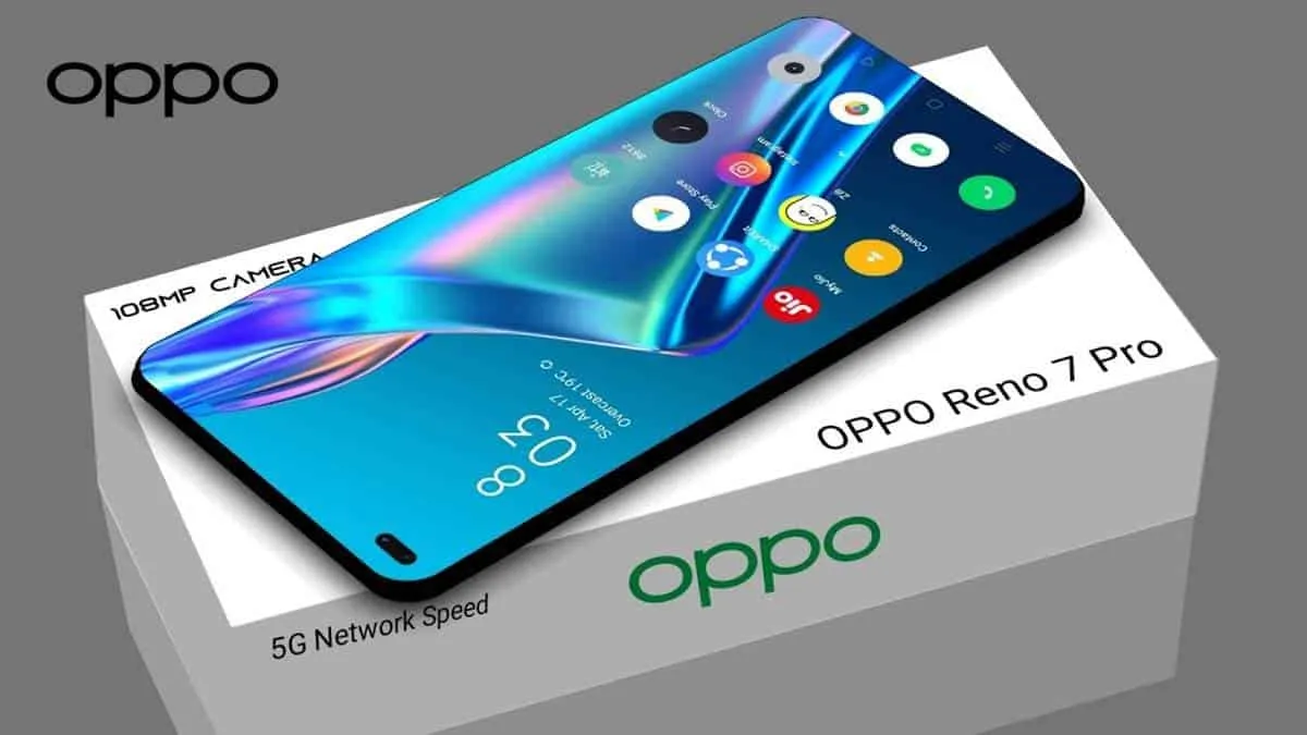 oppo reno 7 pro retail box and phone
