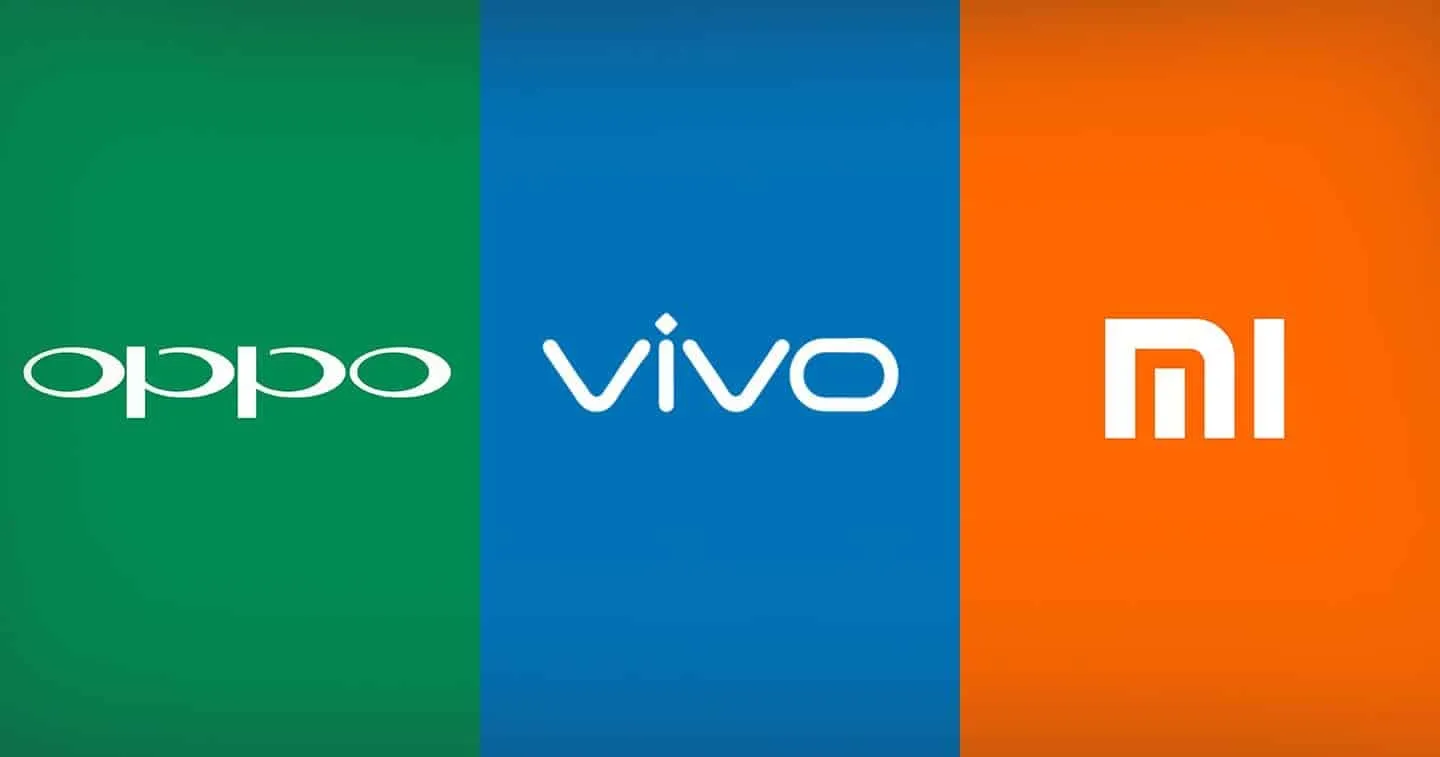 oppo vivo xiaomi hero