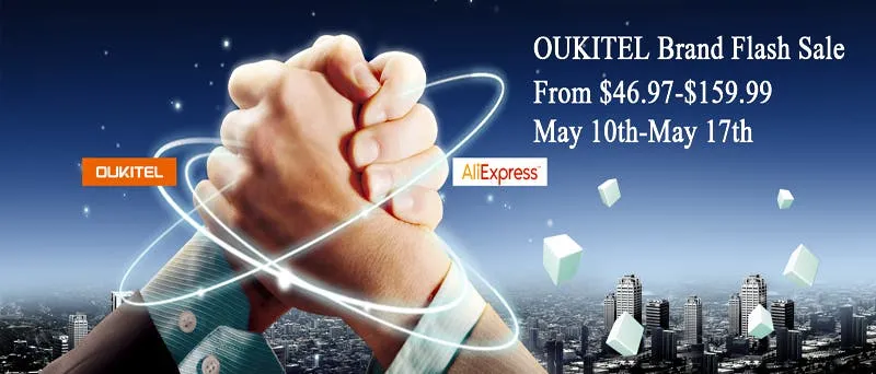 oukitel brand flash sale on aliexpress