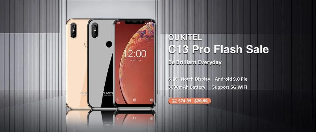 oukitel c13 pro flash sale