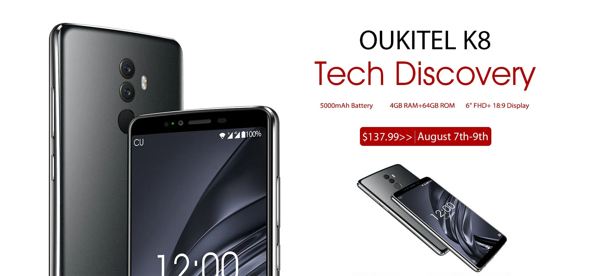 oukitel k8 flash sale on tech discovery