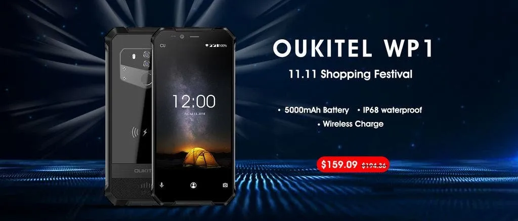 oukitel wp1 1111 shopping festival