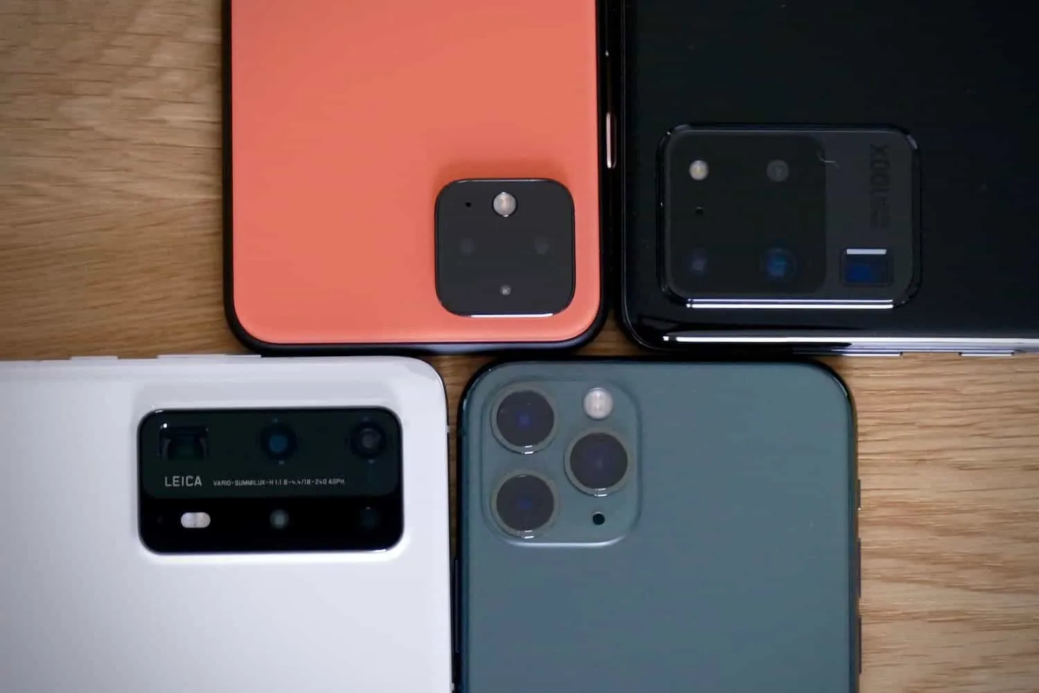 p40 pro plus s20 ultra iphone 11 pro pixel 4