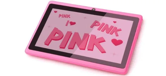 pink tablet 7 inc
