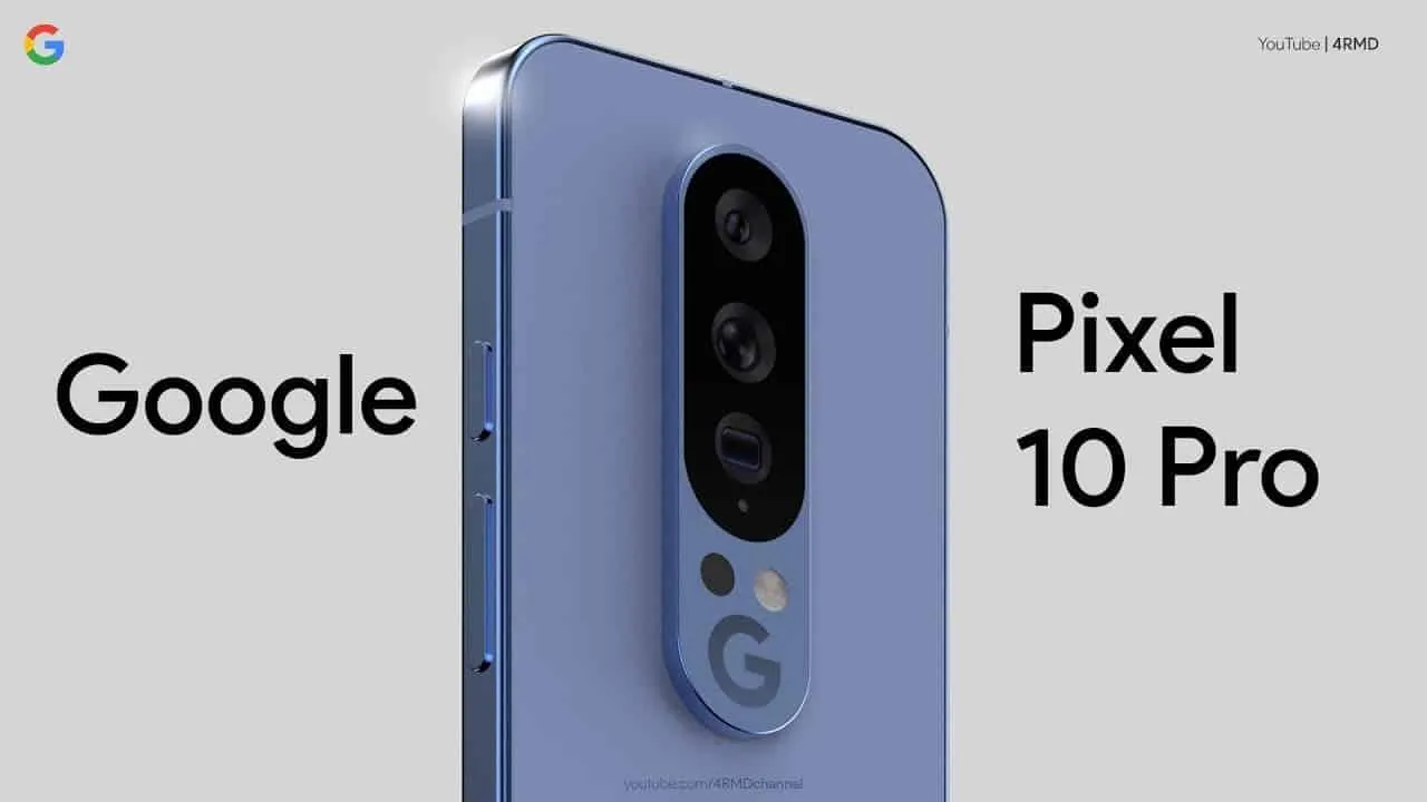Google Pixel 10 Pro Concept Reveals Vertical Camera Design