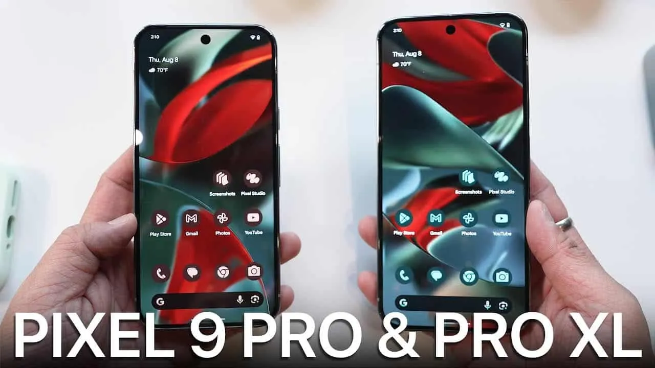 pixel 9 pro vs xl1