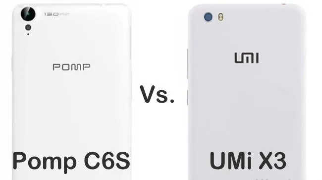 pomp c6s vs umi x3