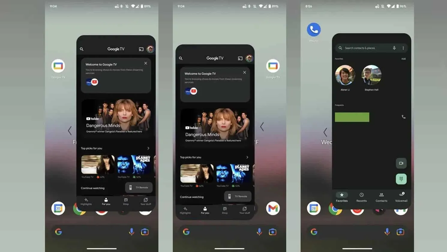 predictive back gesture android 14