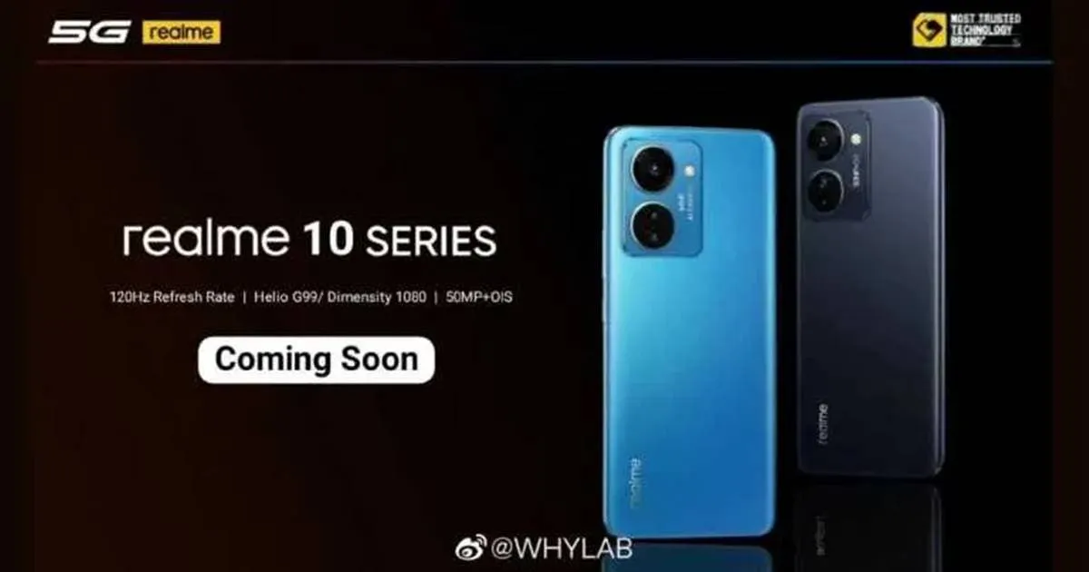 realme 10 series global launch