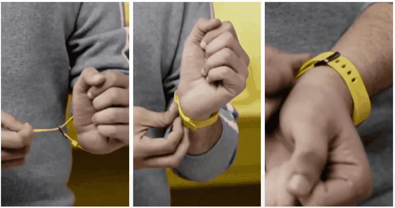 realme fitness band live image