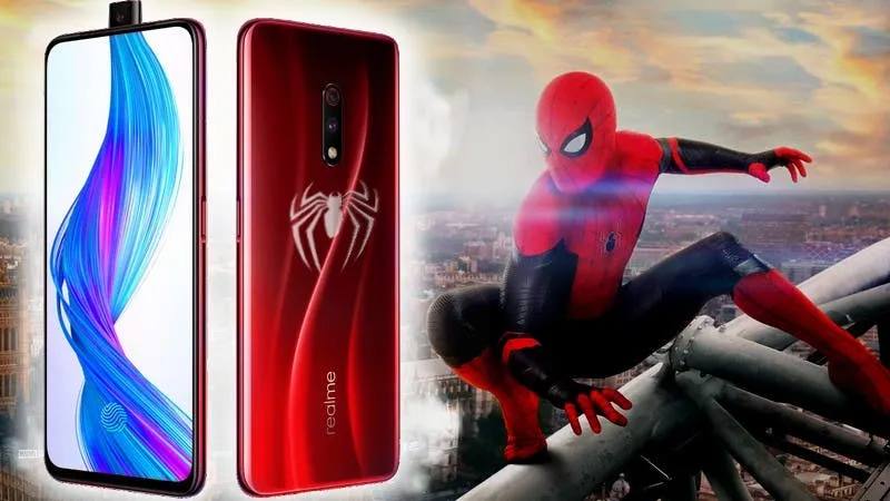 realme x spiderman