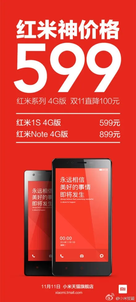 redmi 1s price