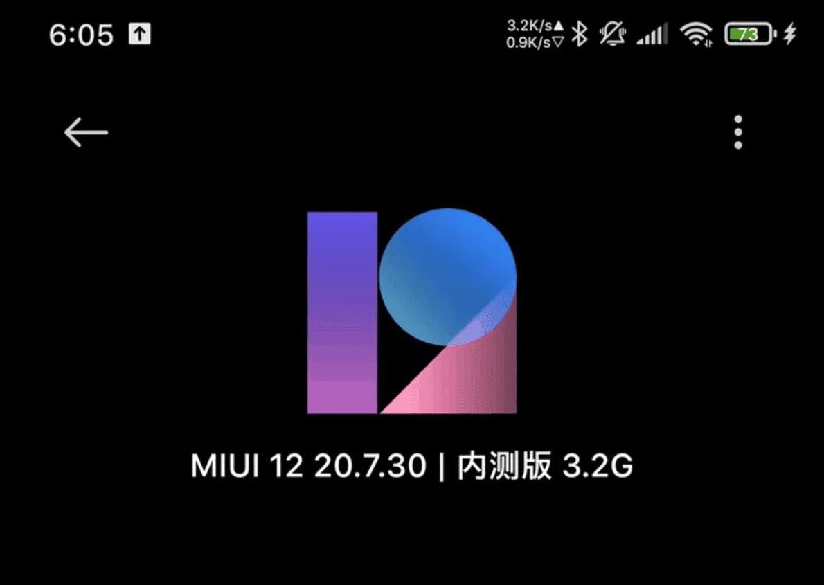 redmi k30 miui 12