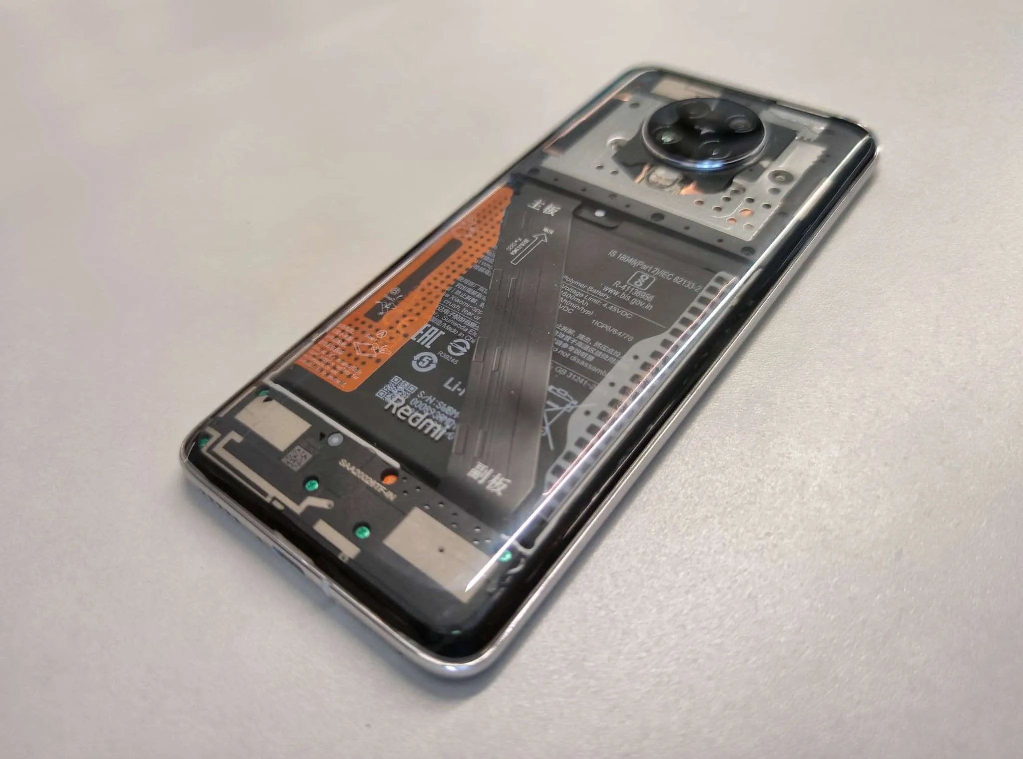 redmi k30 pro transparent edition b