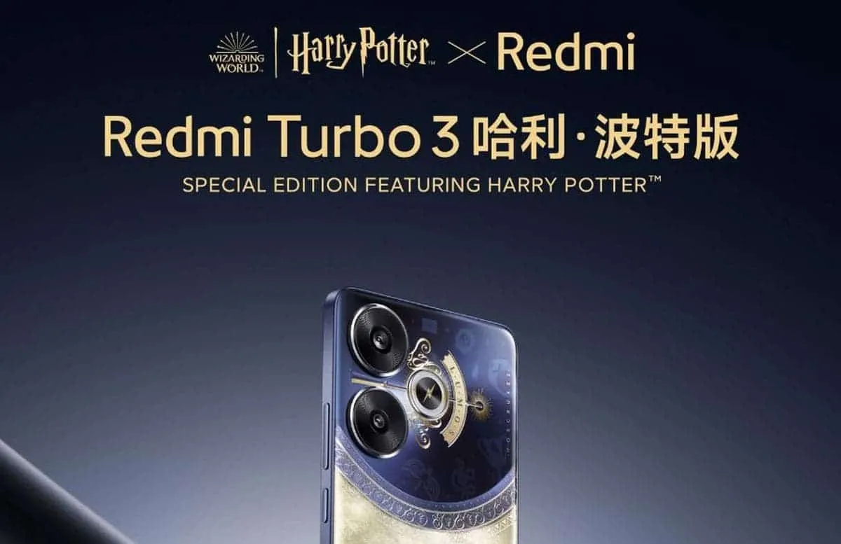 redmi turbo 3 harry potter