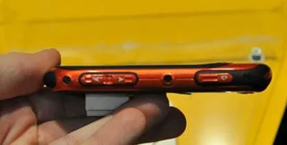 rugged solar powered phone side