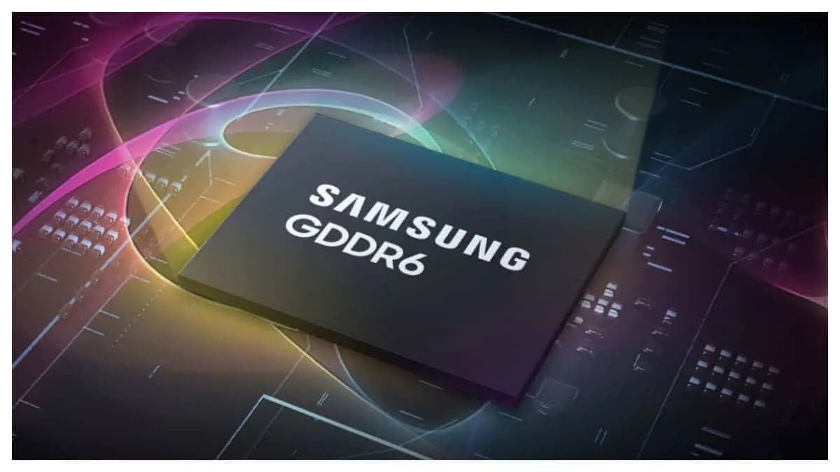 samsung 24gbps gddr6 dram 1